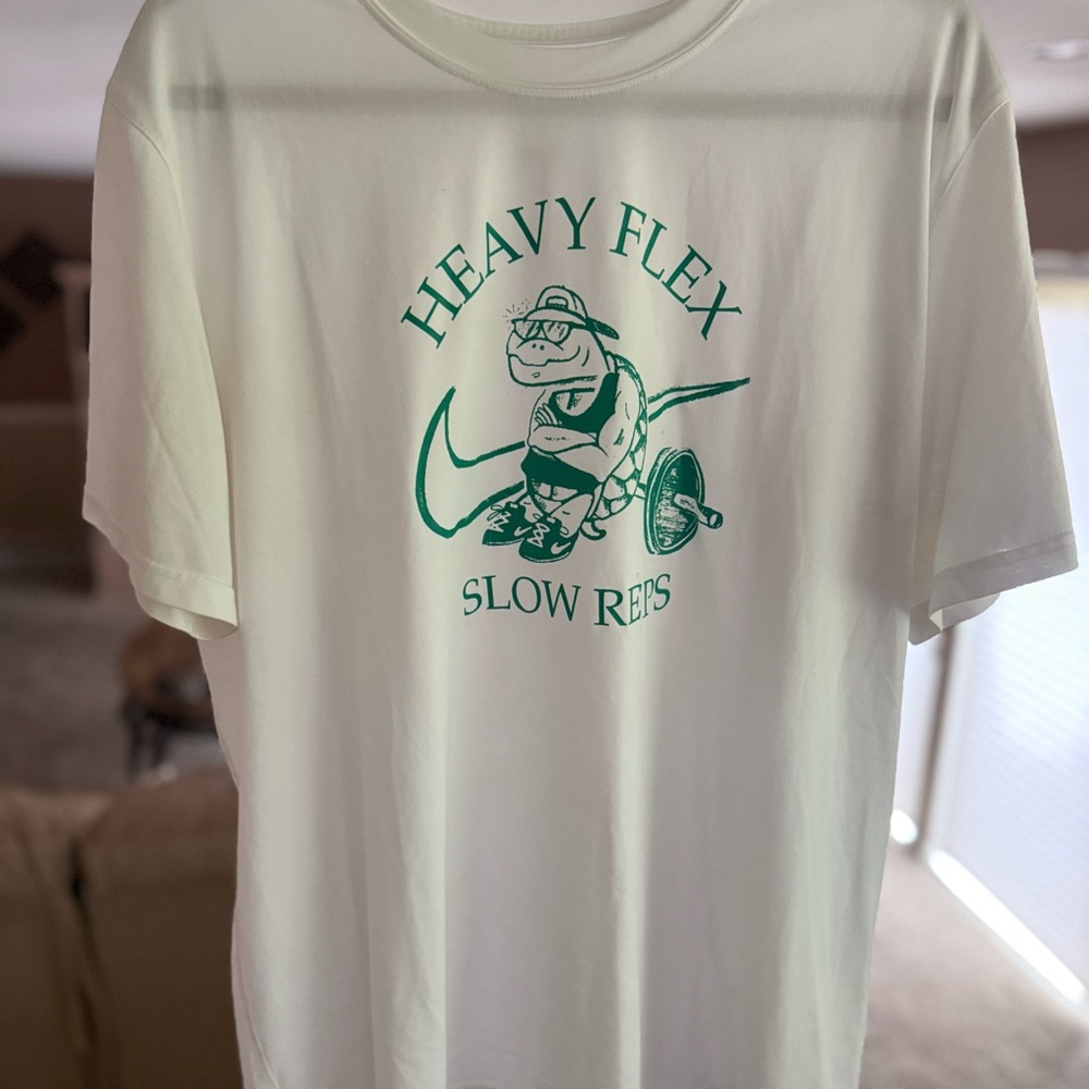 Reptile Nike T-Shirt - White and Green